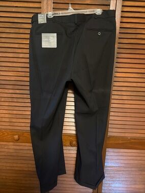 Covington Black Men's Dress Pants - Straight Leg